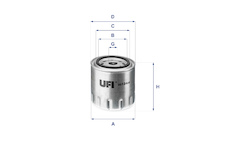 Olejový filtr UFI 23.134.00