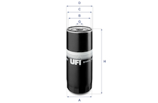 Olejový filtr UFI 23.144.00