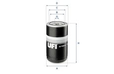 Olejový filtr UFI 23.156.00