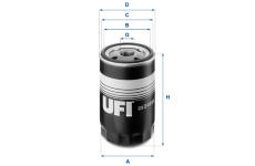 Olejový filter UFI 23.249.00