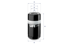 Olejový filtr UFI 23.305.00