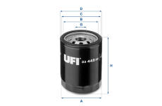 Olejový filtr UFI 23.445.00