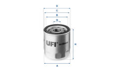 Olejový filtr UFI 23.584.00