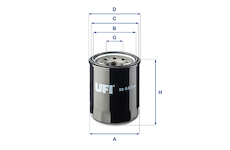 Olejový filtr UFI 23.652.00