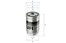 Palivový filtr UFI 24.012.00