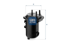 palivovy filtr UFI 24.014.00