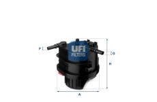 Palivový filter UFI 24.015.00