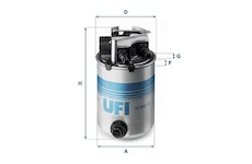 palivovy filtr UFI 24.095.01