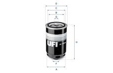 palivovy filtr UFI 24.122.00