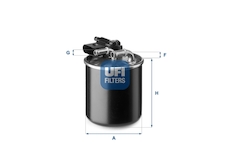 palivovy filtr UFI 24.148.00