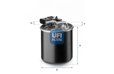 palivovy filtr UFI 24.150.00