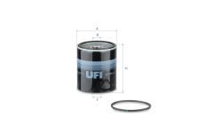 Palivový filtr UFI 24.158.00
