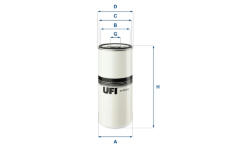 Palivový filtr UFI 24.342.00