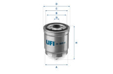 Palivový filter UFI 24.350.00