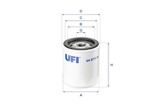 palivovy filtr UFI 24.370.00