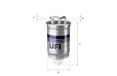 palivovy filtr UFI 24.382.00