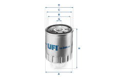 Palivový filter UFI 24.384.00