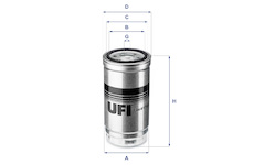 palivovy filtr UFI 24.417.00