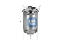 palivovy filtr UFI 24.435.00