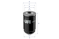 Palivový filtr UFI 24.525.00