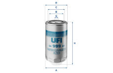 Palivový filtr UFI 24.999.03