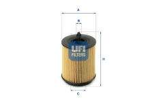 Olejový filter UFI 25.024.00