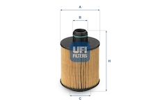 Olejový filtr UFI 25.061.00
