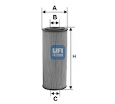 Olejový filtr UFI 25.132.00