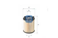 Olejový filtr UFI 25.110.00
