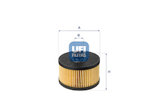 Olejový filtr UFI 25.145.00