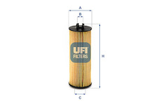 Hydraulický filtr, automatická převodovka UFI 25.248.00