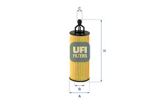 Hydraulický filtr, automatická převodovka UFI 25.251.00