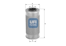 Olejový filtr UFI 25.554.00