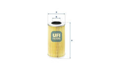 Olejový filtr UFI 25.663.00