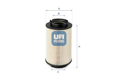 palivovy filtr UFI 26.014.00