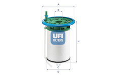 palivovy filtr UFI 26.053.00