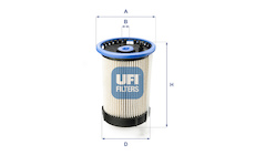 palivovy filtr UFI 26.065.00