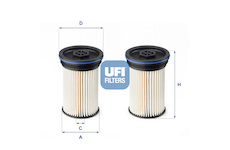 Palivový filtr UFI 26.071.00