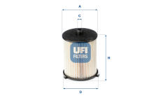 palivovy filtr UFI 26.073.00