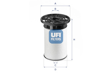 Palivový filtr UFI 26.076.01
