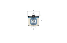 palivovy filtr UFI 26.195.00