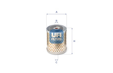 Palivový filtr UFI 26.663.00