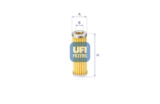 palivovy filtr UFI 26.680.00