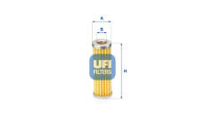 palivovy filtr UFI 26.680.00