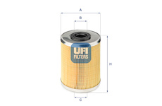 Palivový filtr UFI 26.687.00