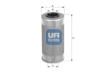 palivovy filtr UFI 26.689.00