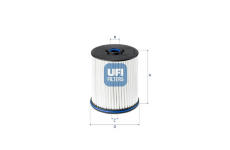 palivovy filtr UFI 26.E2X.02