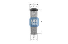 Vzduchový filtr UFI 27.014.00