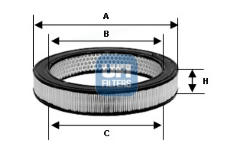 Vzduchový filtr UFI 27.946.00