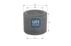 Vzduchový filtr UFI 27.059.00